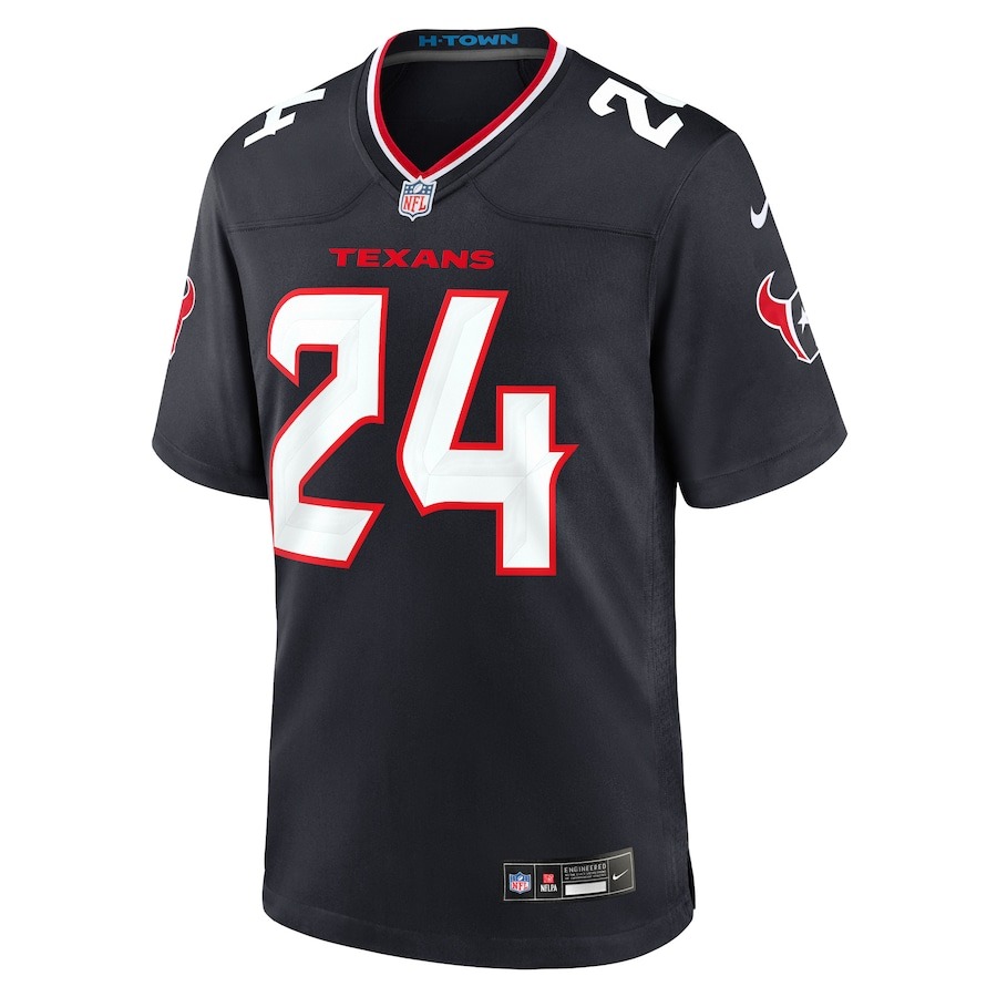 Men's Houston Texans Derek Stingley Jr. Nike Navy Game Jersey - ujerseystore