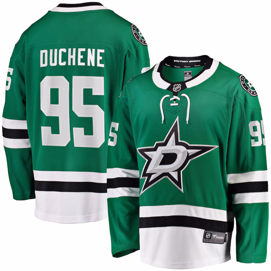 Men's Dallas Stars Matt Duchene Fanatics Kelly Green Home Breakaway Player Jersey - ujerseystore