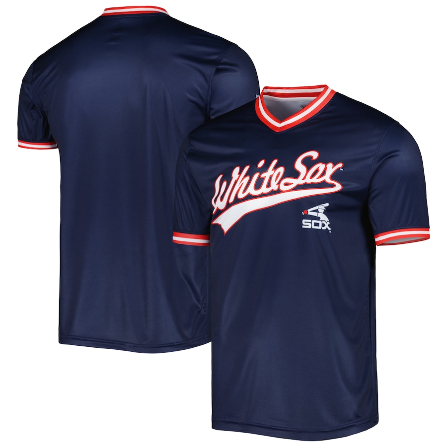Men's Chicago White Sox Stitches Navy Cooperstown Collection Team Jersey - ujerseystore
