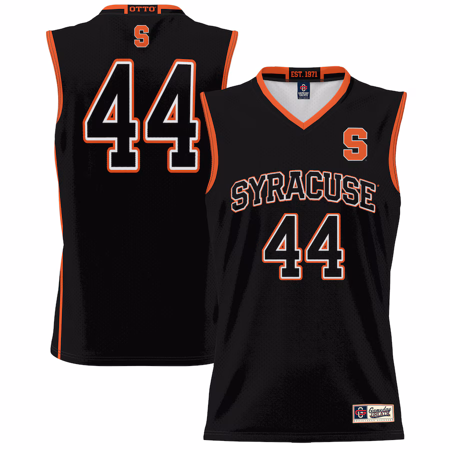 Unisex GameDay Greats #44 Black Syracuse Orange Lightweight Basketball Jersey - ujerseystore