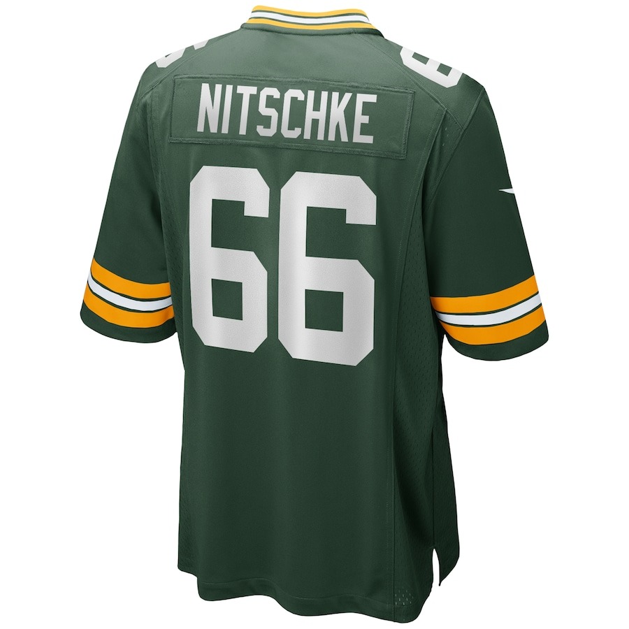 Men's Green Bay Packers Ray Nitschke Nike Green Game Retired Player Jersey - ujerseystore