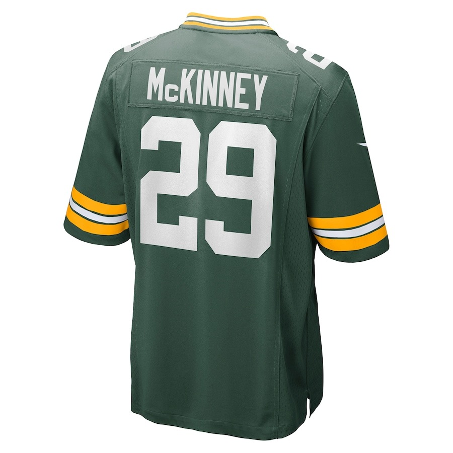 Men's Green Bay Packers Xavier McKinney Nike Green Team Game Jersey - ujerseystore