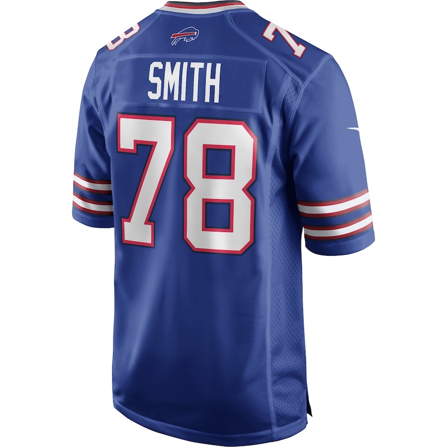 Men's Buffalo Bills Bruce Smith Nike Royal Game Retired Player Jersey - ujerseystore