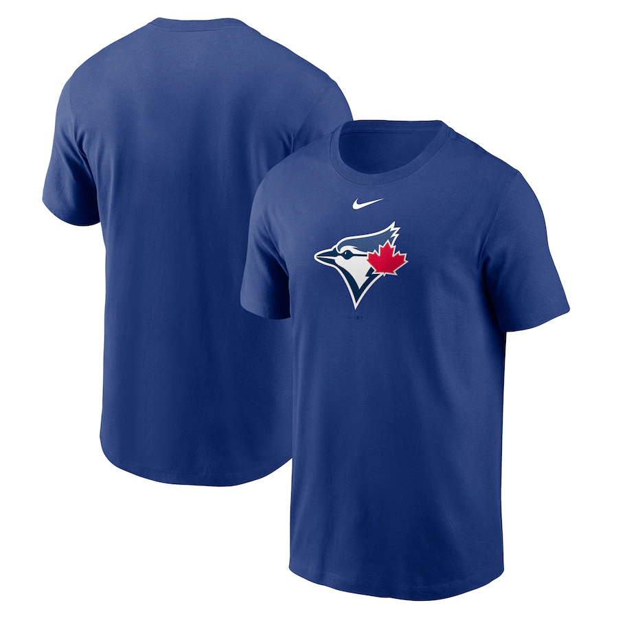 Men's Toronto Blue Jays Nike Royal Large Logo T-Shirt - ujerseystore