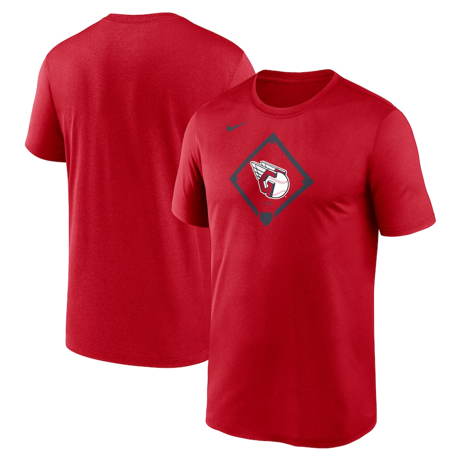 Men's Cleveland Guardians Nike Red Icon Legend Performance T-Shirt - ujerseystore