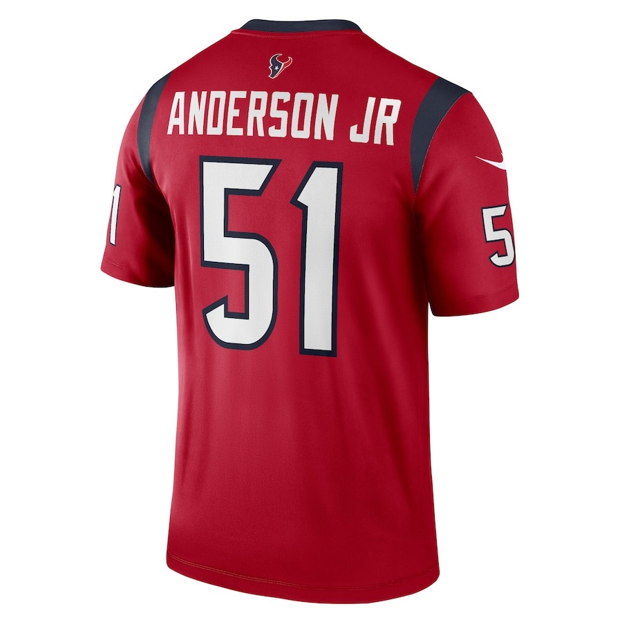 Men's Houston Texans Will Anderson Jr. Nike Red  Legend Jersey - ujerseystore