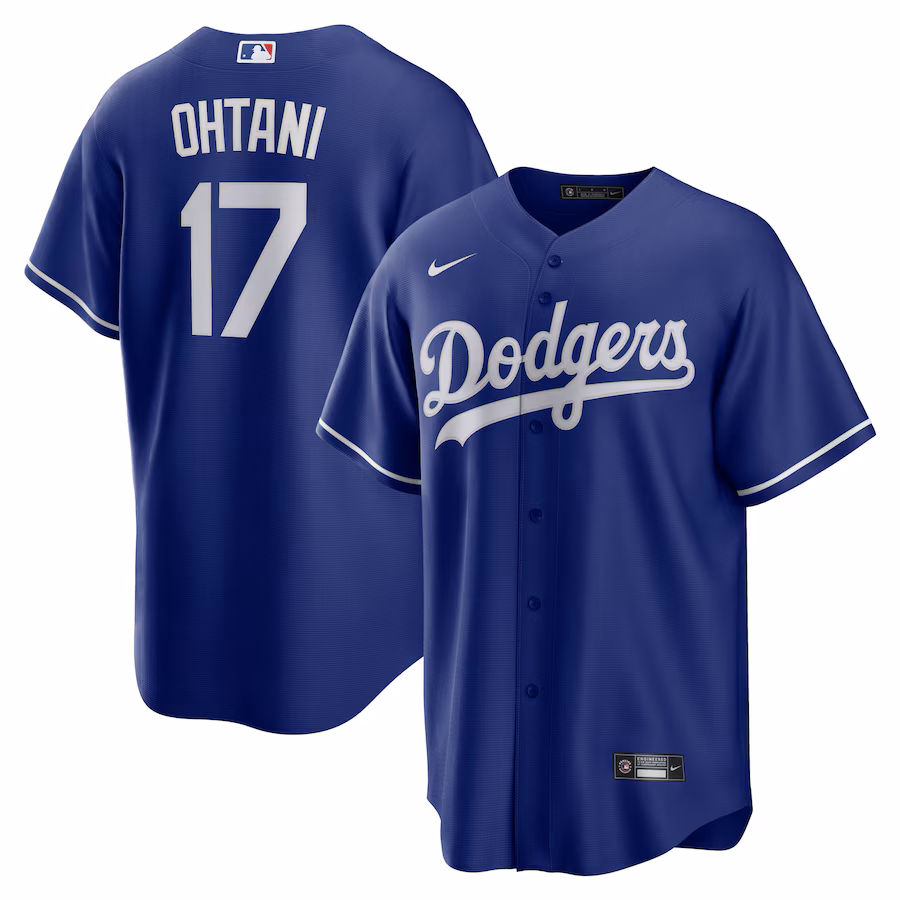 Men's Los Angeles Dodgers Shohei Ohtani Nike Royal Alternate Replica Player Jersey - ujerseystore