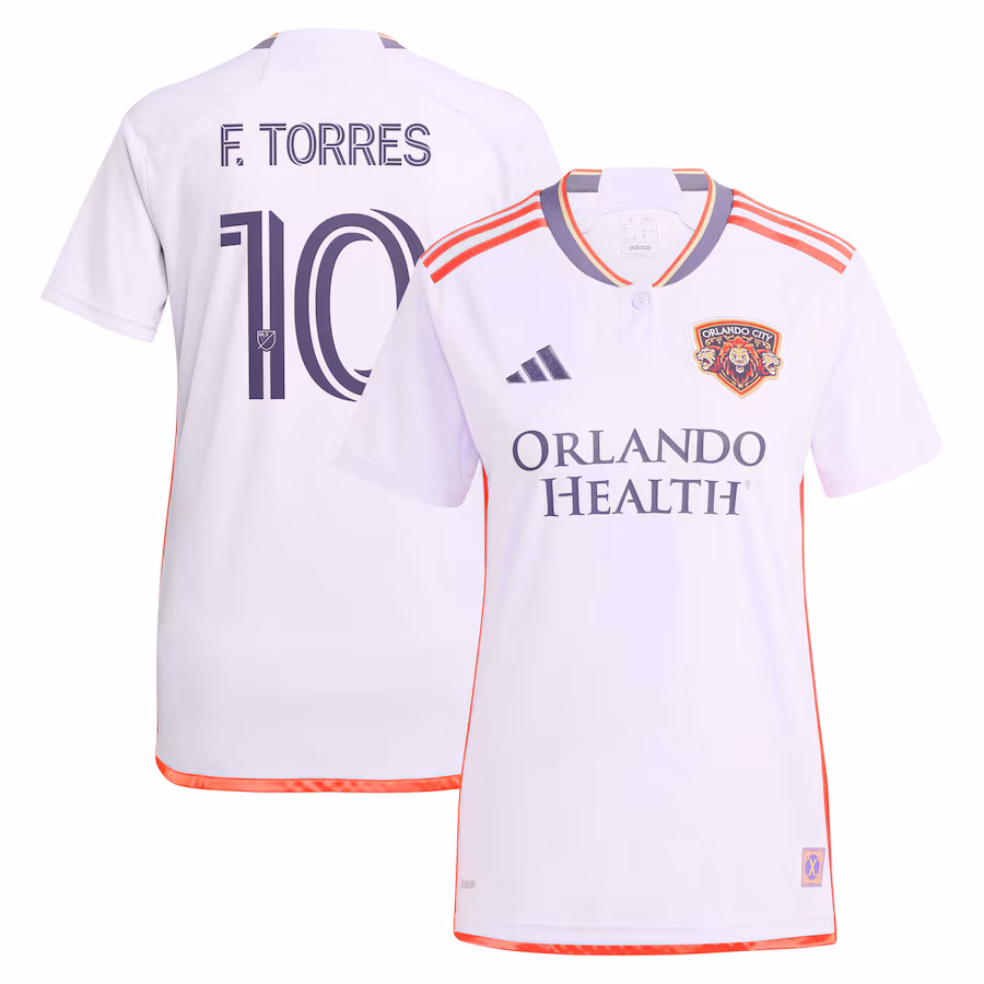Women's Orlando City SC Facundo Torres adidas Purple 2024 Legacy Kit Replica Player Jersey - ujerseystore