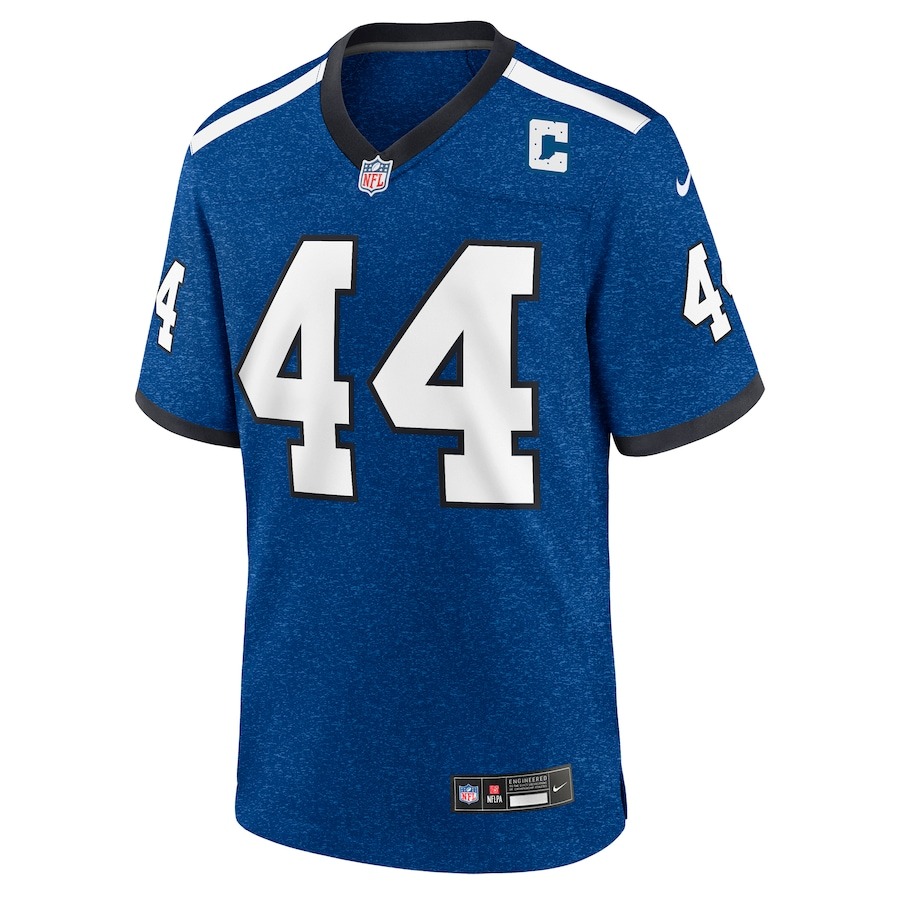 Men's Indianapolis Colts Zaire Franklin Nike Royal Indiana Nights Alternate Game Jersey - ujerseystore