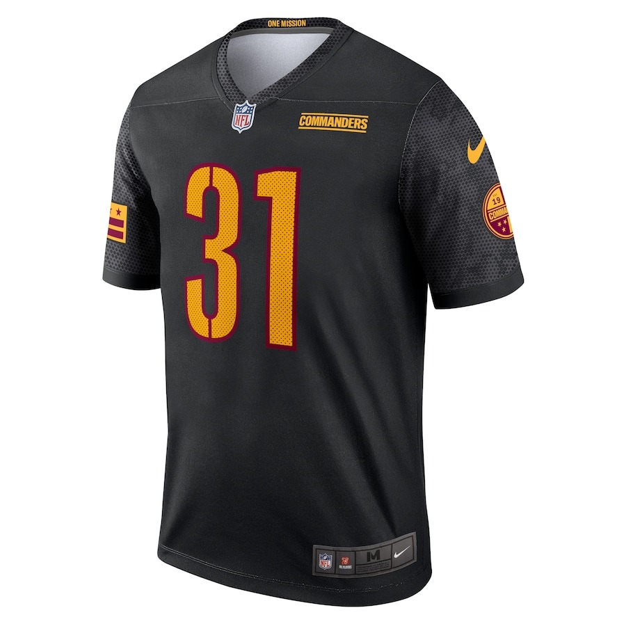 Men's Washington Commanders Kamren Curl Nike Black Alternate - ujerseystore