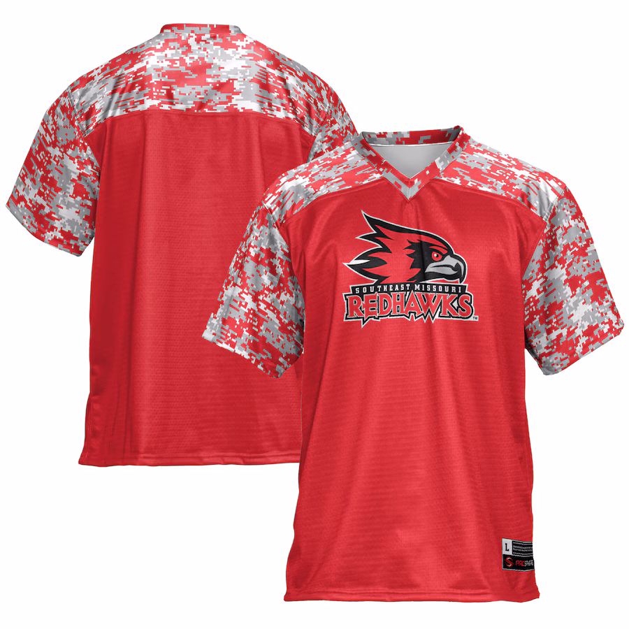 Men's GameDay Greats Red SEMO Redhawks Football Jersey - ujerseystore