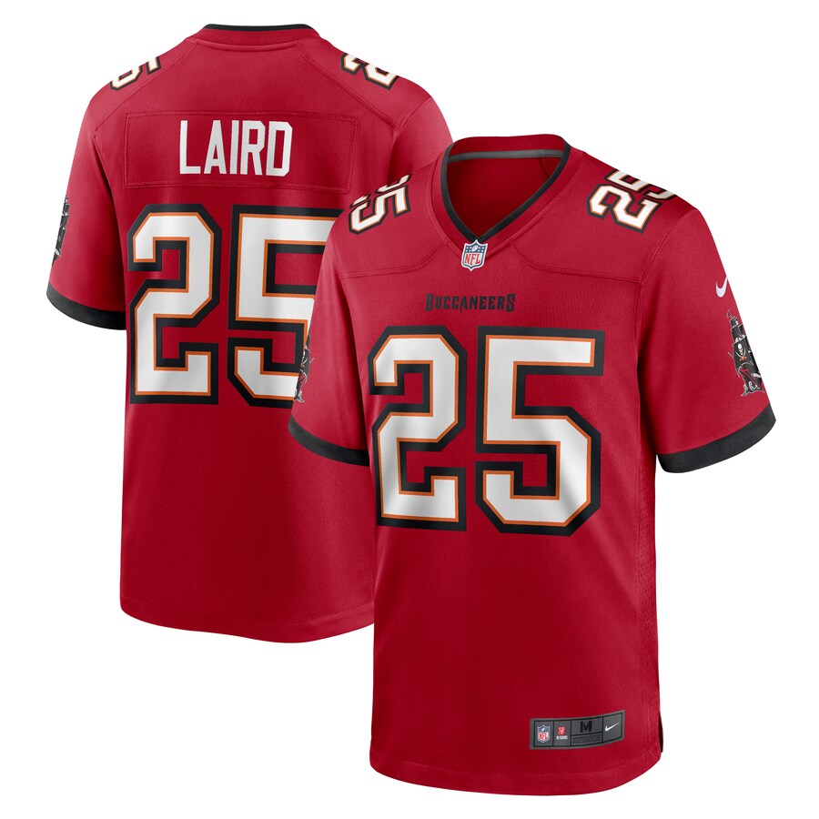 Men's Tampa Bay Buccaneers Patrick Laird Nike  Red  Game Jersey - ujerseystore