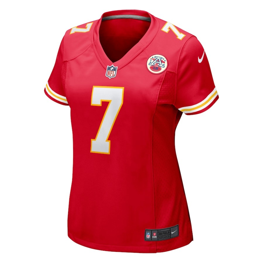 Women's Kansas City Chiefs Harrison Butker Nike Red Game Jersey - ujerseystore