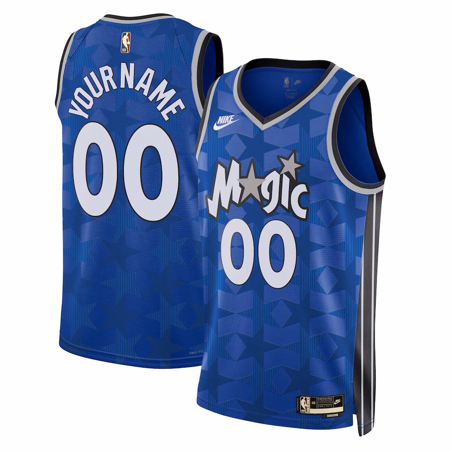 Unisex Orlando Magic  Nike Blue 2023/24 Swingman Custom Jersey - Classic Edition - ujerseystore
