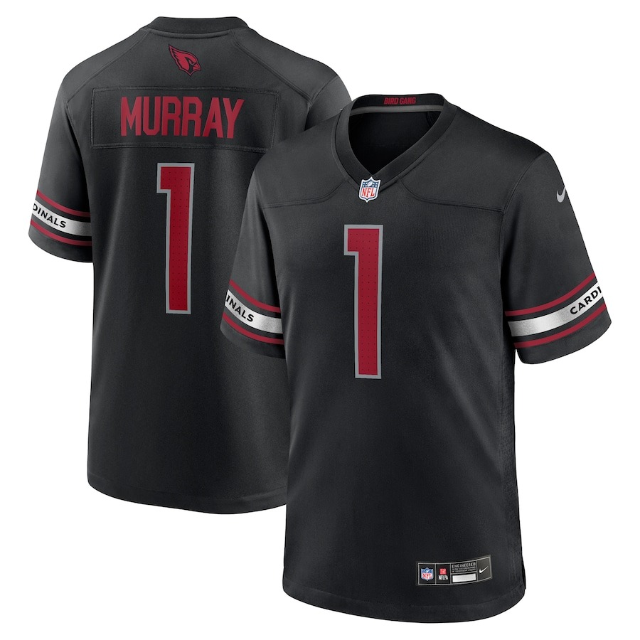Men's Arizona Cardinals Kyler Murray Nike Black Game Jersey - ujerseystore
