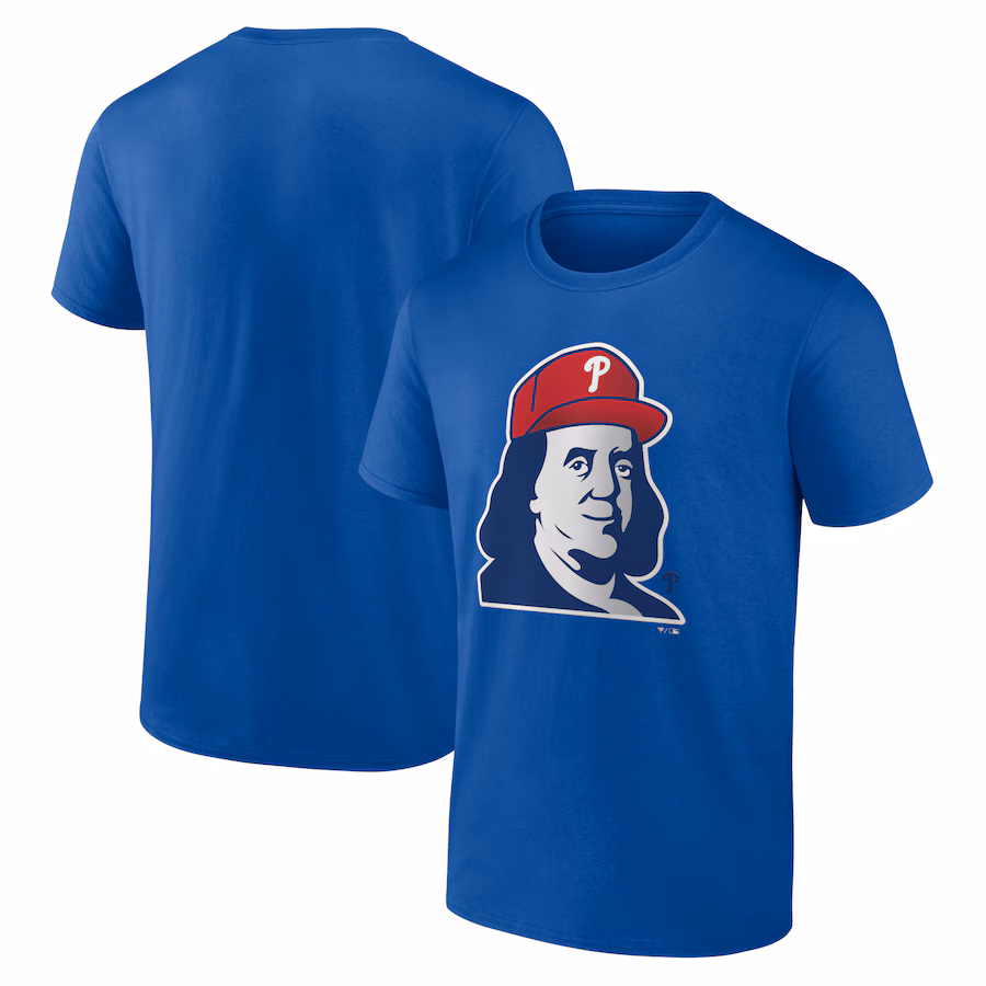Men's Philadelphia Phillies Royal Big Ben T-Shirt - ujerseystore