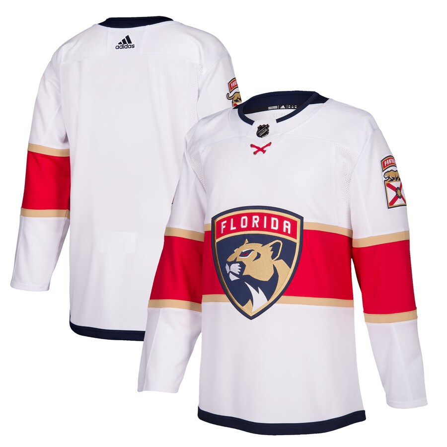 Men's Florida Panthers adidas White 2019/20 Away Authentic Jersey - ujerseystore