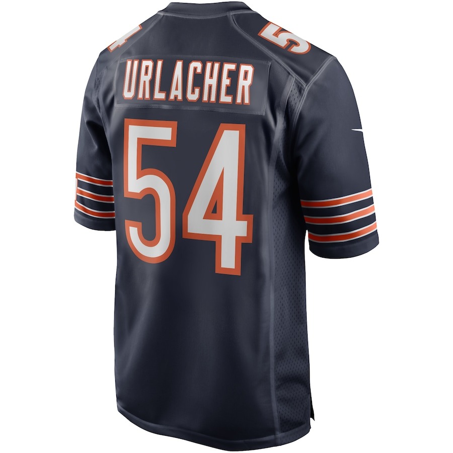 Men's Chicago Bears Brian Urlacher Nike Navy Game Retired Player Jersey - ujerseystore