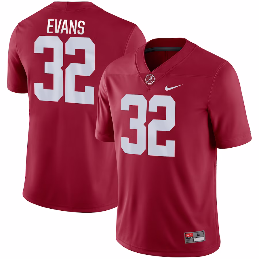 Rashaan Evans Alabama Crimson Tide Nike Game Jersey - Crimson - ujerseystore