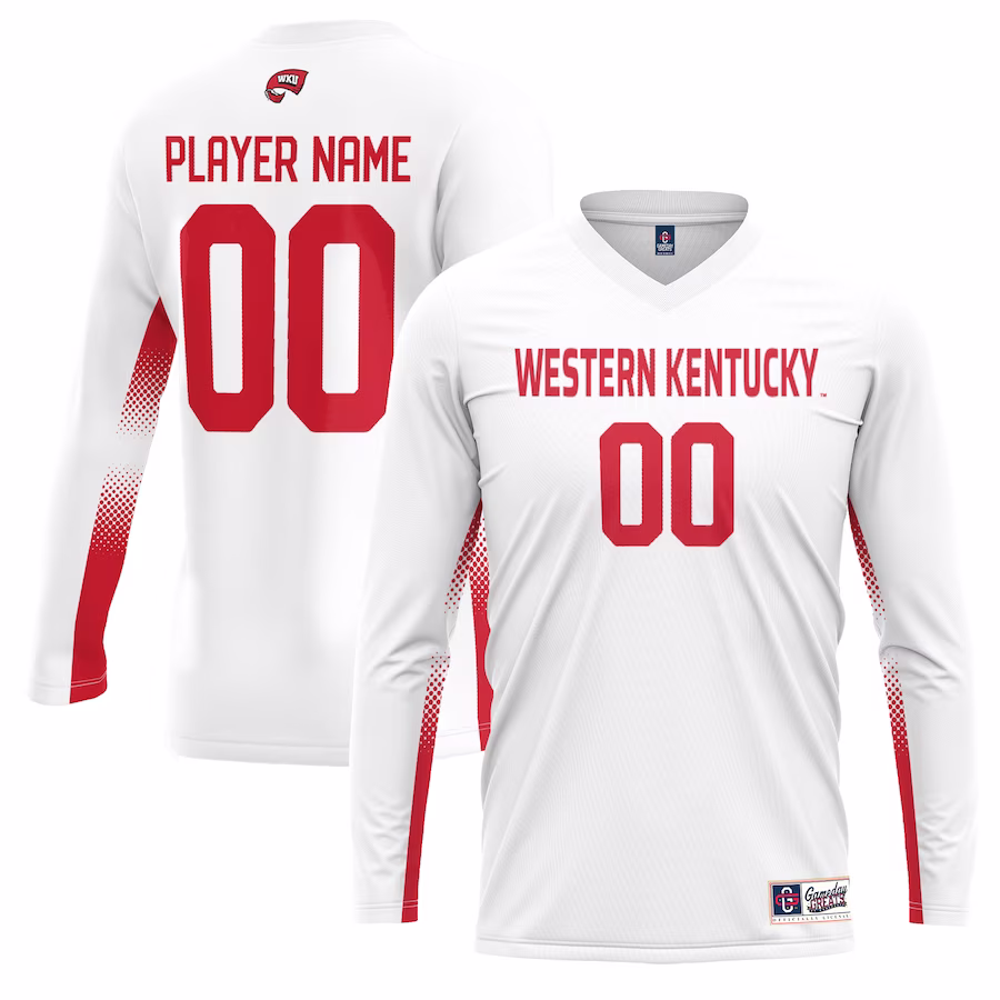 Western Kentucky Hilltoppers GameDay Greats Unisex NIL Lightweight Volleyball Jersey - White - ujerseystore