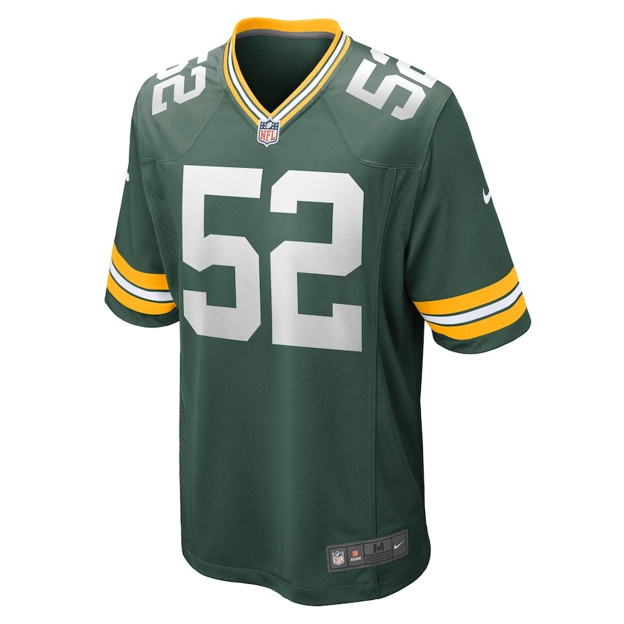 Men's Green Bay Packers Rashan Gary Nike Green Game Jersey - ujerseystore