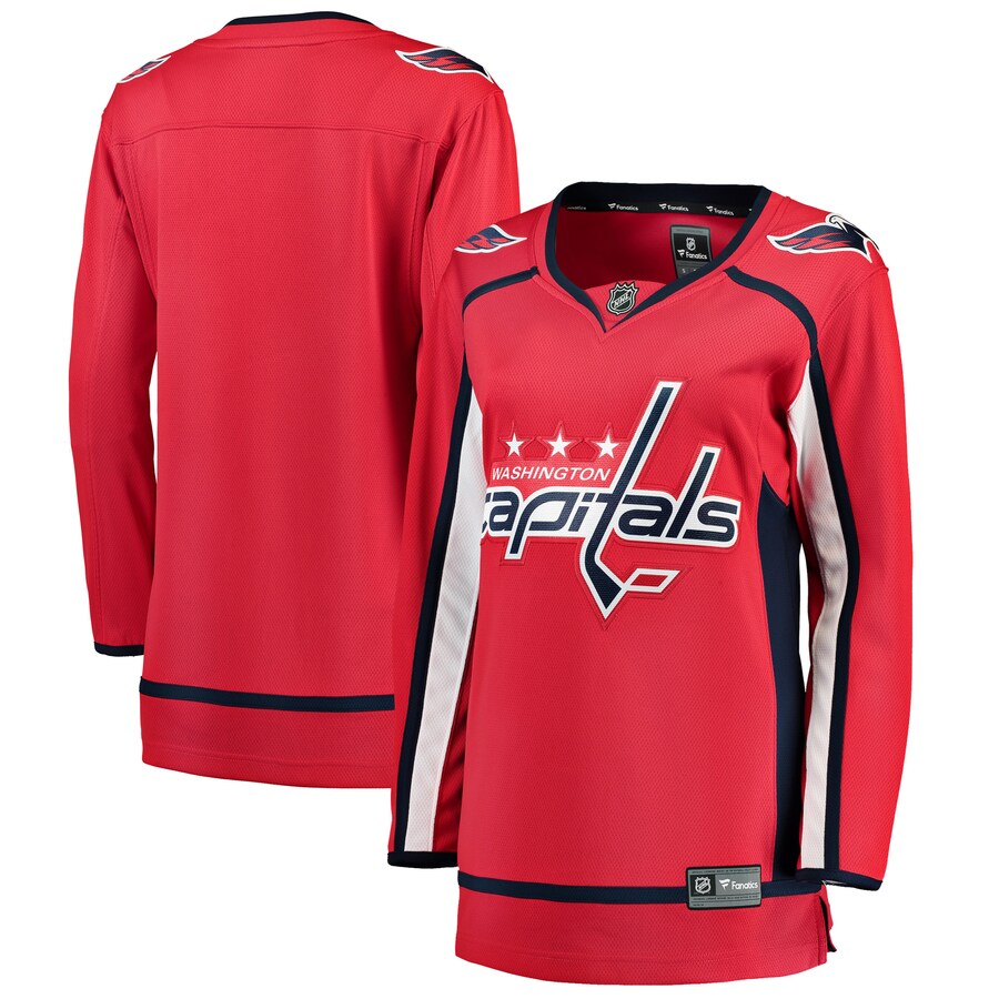 Women's Washington Capitals Fanatics Branded Red Breakaway Home Jersey - ujerseystore