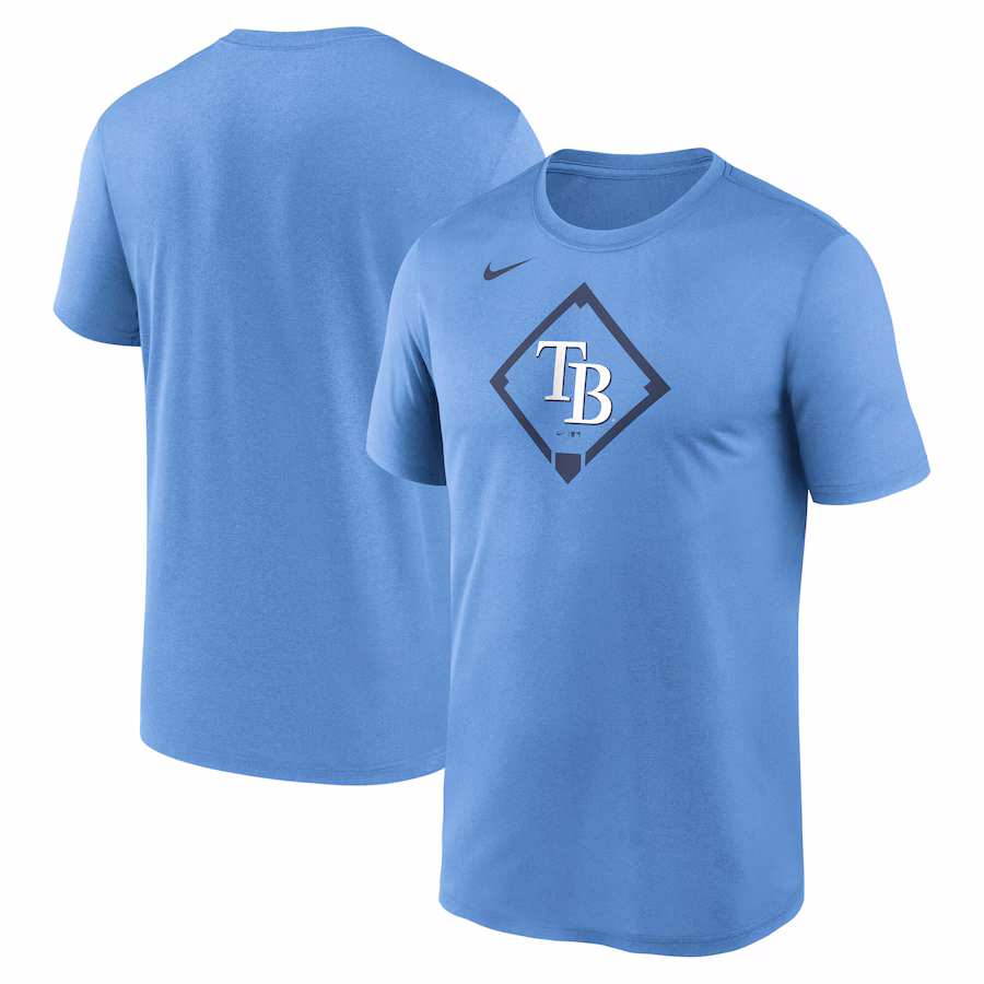 Men's Tampa Bay Rays Nike Light Blue Icon Legend Performance T-Shirt - ujerseystore