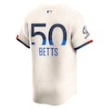 Men's Los Angeles Dodgers Mookie Betts Nike Cream 2024 City Connect Limited Player Jersey - ujerseystore