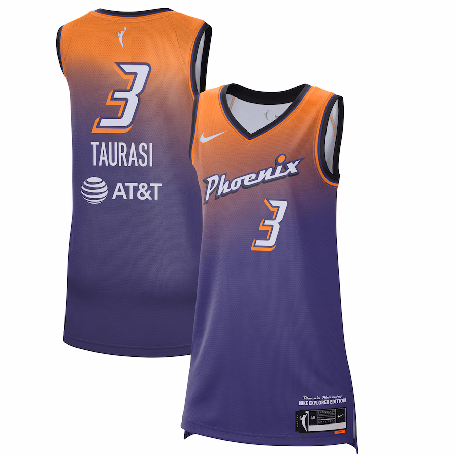 Women's Phoenix Mercury Diana Taurasi Nike Purple 2021 Explorer Edition Victory Player Jersey - ujerseystore