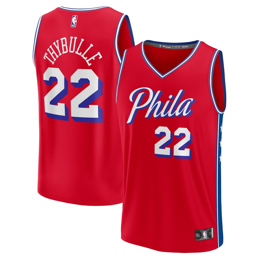 Youth Philadelphia 76ers Matisse Thybulle Fanatics Red Fast Break Player Jersey - Statement Edition - ujerseystore
