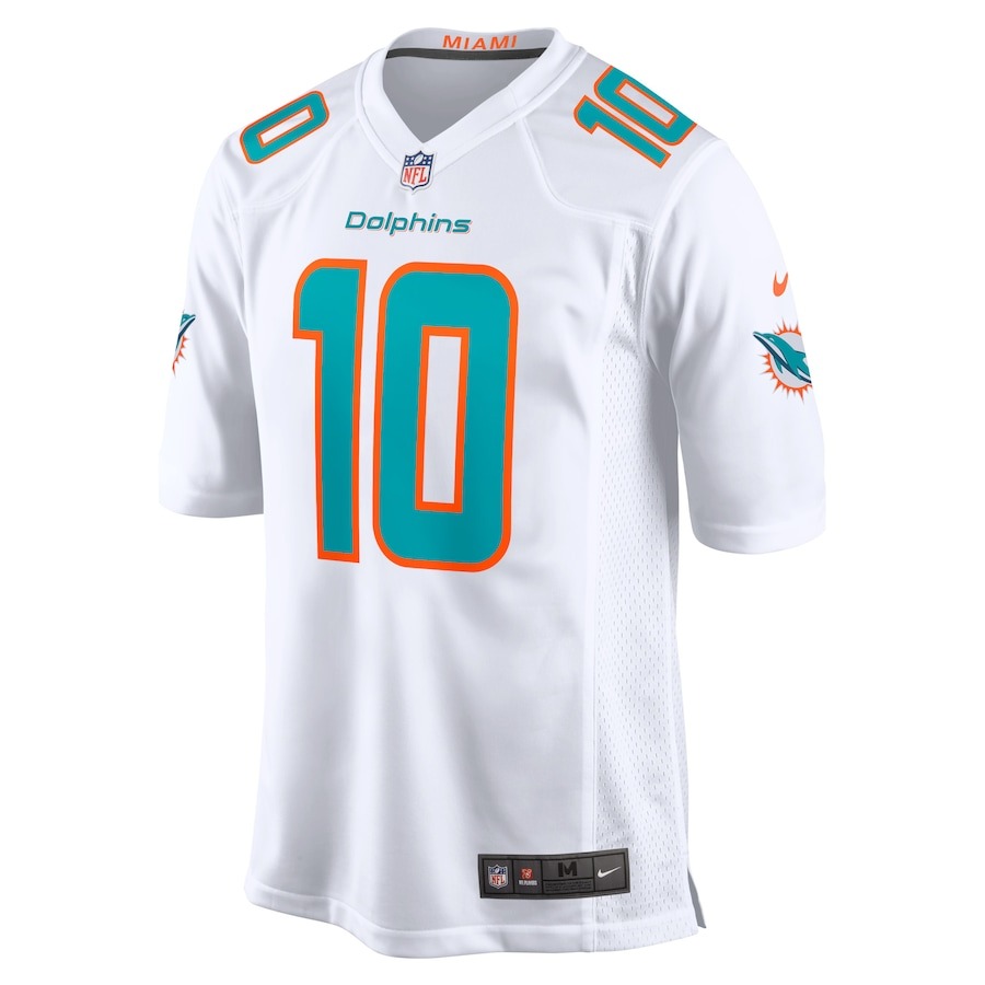 Men's Miami Dolphins Tyreek Hill Nike White Game Jersey - ujerseystore