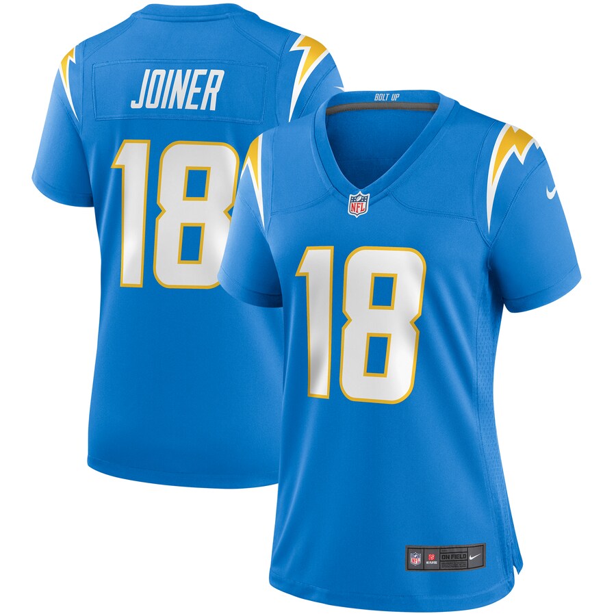 Women's Los Angeles Chargers Charlie Joiner Nike Powder Blue Game Retired Player Jersey - ujerseystore