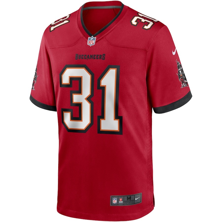 Men's Tampa Bay Buccaneers Antoine Winfield Jr. Nike Red Game Jersey - ujerseystore