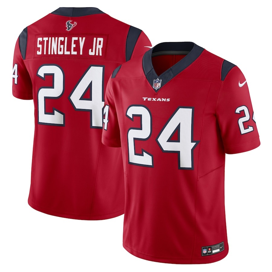 Men's Houston Texans Derek Stingley Jr. Nike Red Vapor F.U.S.E. Limited Jersey - ujerseystore