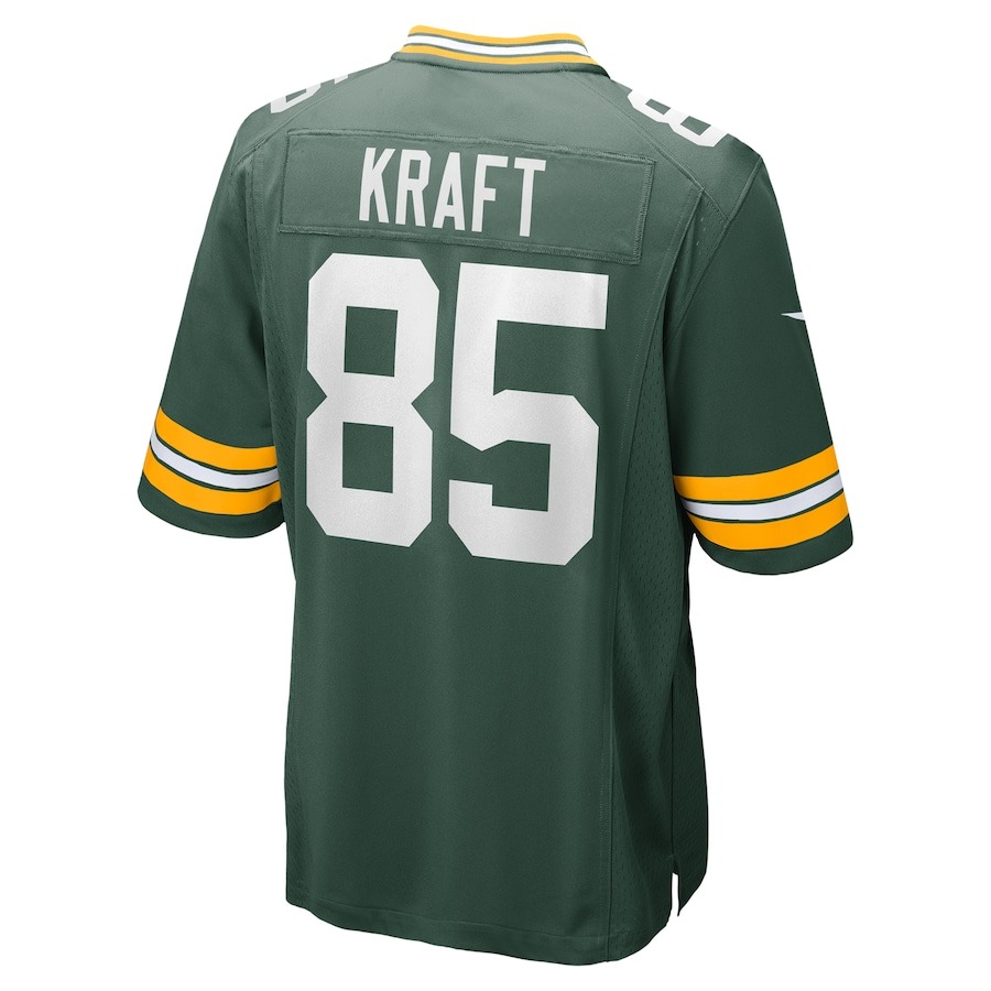 Men's Green Bay Packers Tucker Kraft Nike Green Game Jersey - ujerseystore