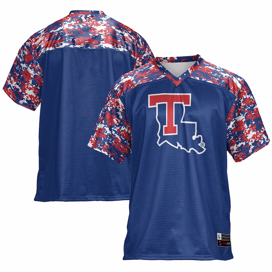 Louisiana Tech Bulldogs GameDay Greats Football Jersey - Blue - ujerseystore