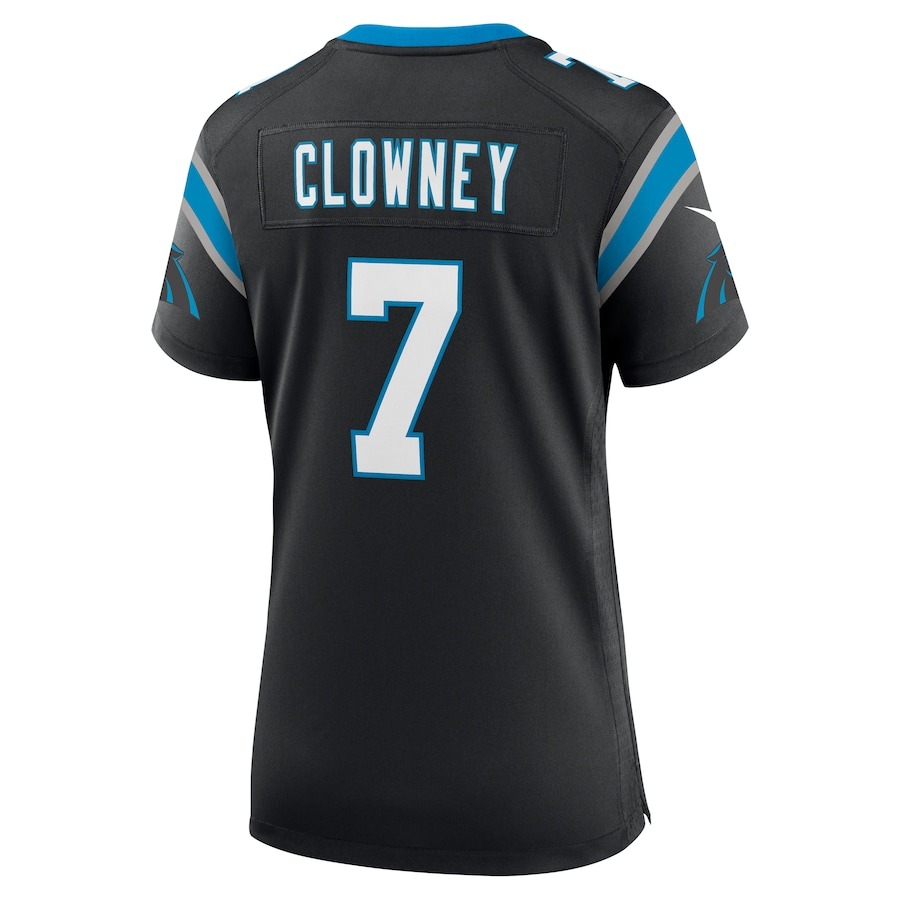 Women's Carolina Panthers Jadeveon Clowney Nike  Black  Game Jersey - ujerseystore