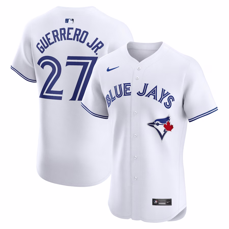 Men's Toronto Blue Jays Vladimir Guerrero Jr. Nike White Home Elite Player Jersey - ujerseystore