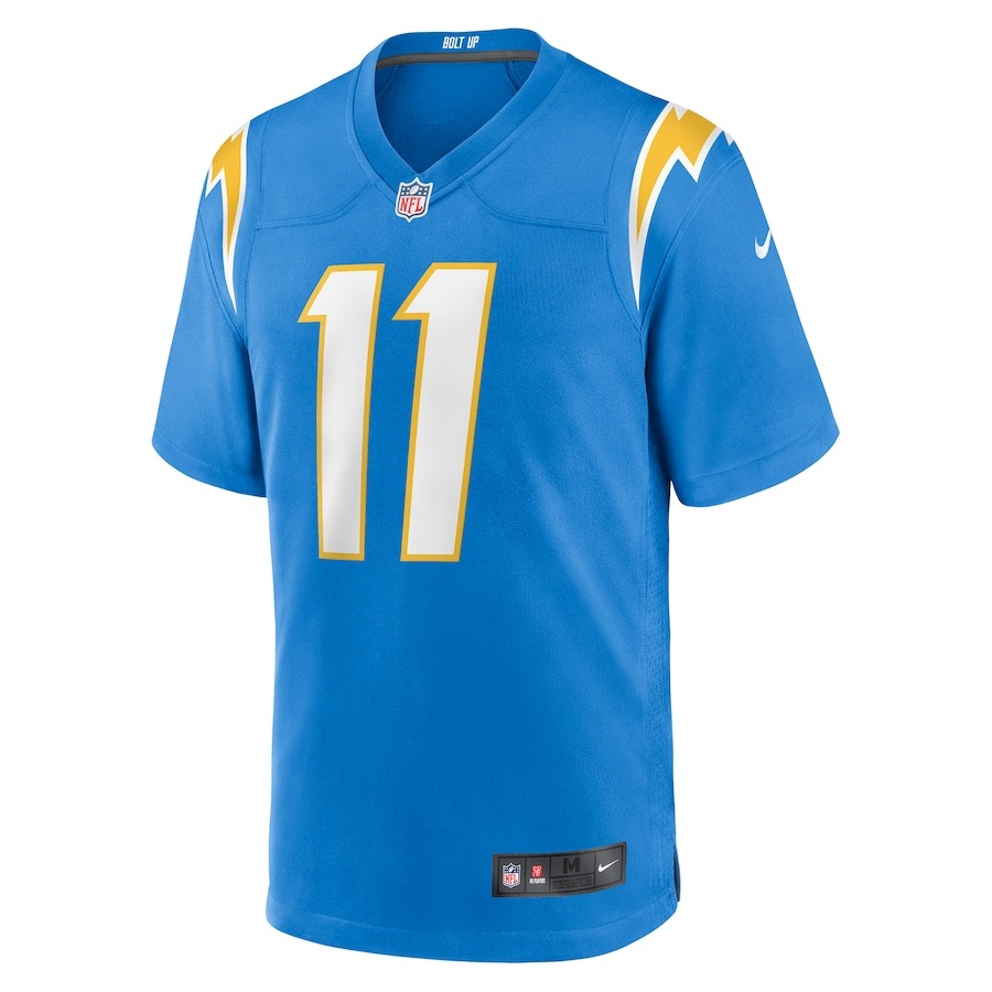 Men's Los Angeles Chargers Cameron Dicker Nike Powder Blue Game Jersey - ujerseystore