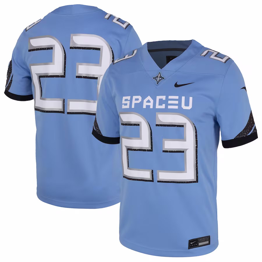 #23 UCF Knights Nike 2023 Space Game Football Jersey - Light Blue - ujerseystore