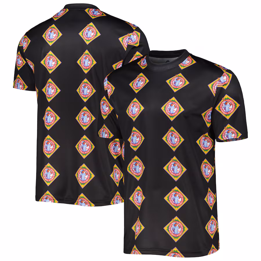 Men's Negro League Baseball Stitches Black Sublimated Jersey - ujerseystore