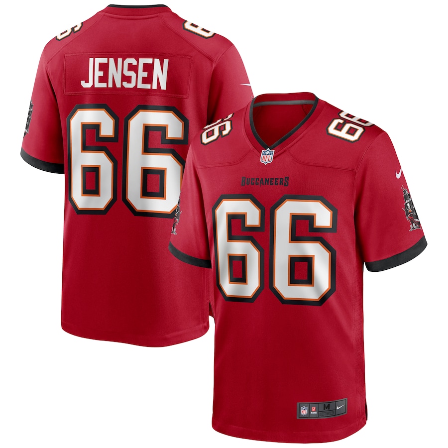 Men's Tampa Bay Buccaneers Ryan Jensen Nike Red Game Jersey - ujerseystore