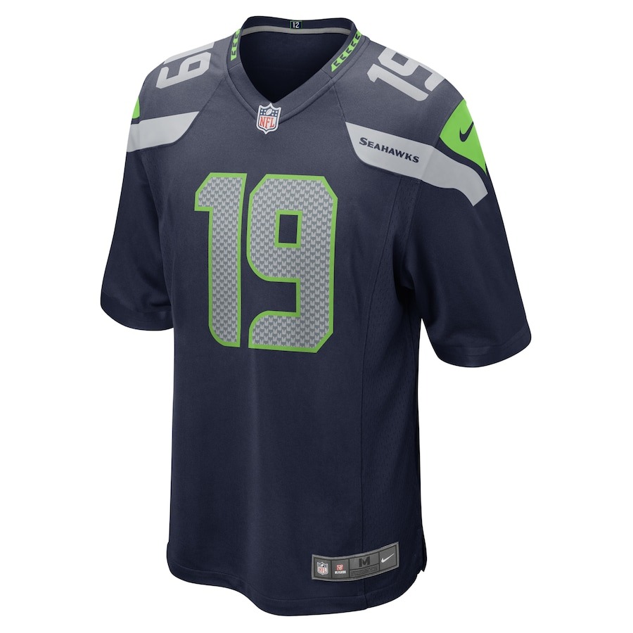 Men's Seattle Seahawks Jake Bobo Nike College Navy  Game Jersey - ujerseystore