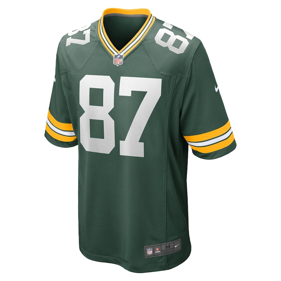 Men's Green Bay Packers Romeo Doubs Nike Green Game Player Jersey - ujerseystore