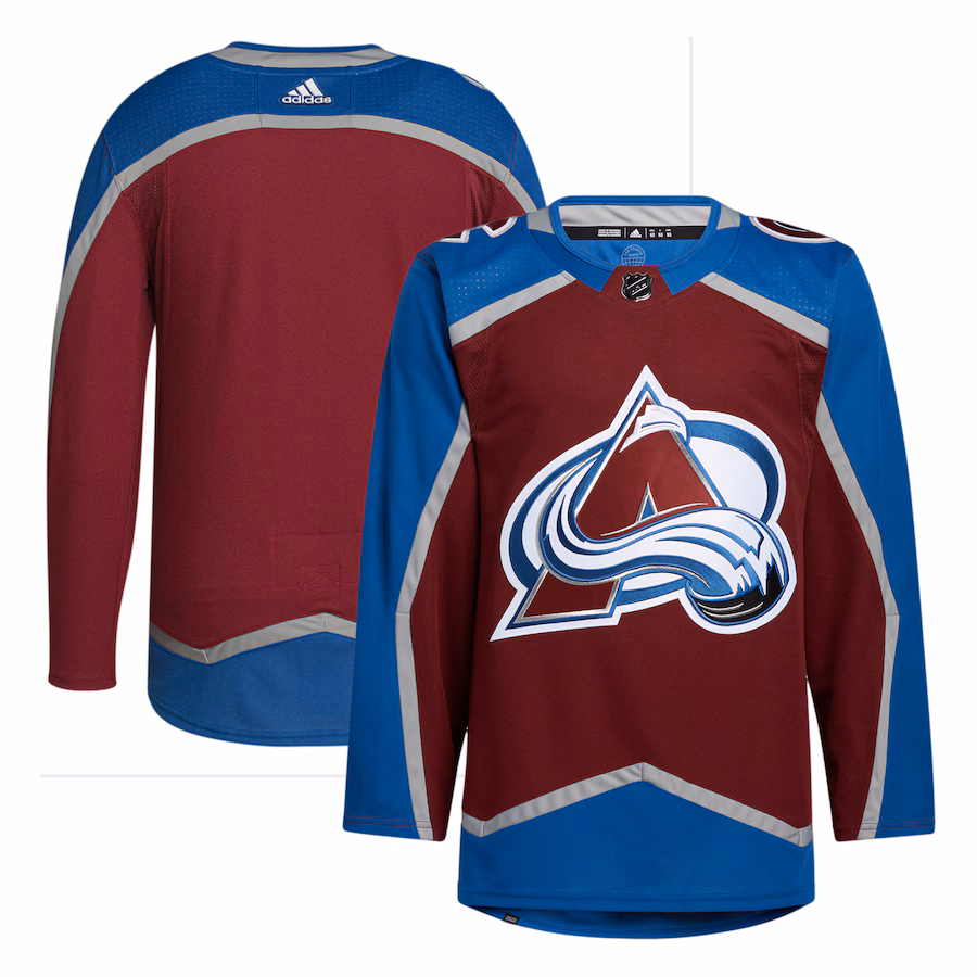 Men's Colorado Avalanche adidas Burgundy Home Primegreen Authentic Jersey - ujerseystore