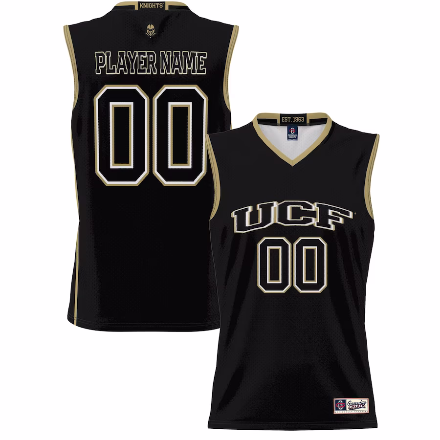 UCF Knights GameDay Greats Youth NIL Pick-A-Player Lightweight Basketball Jersey - Navy - ujerseystore