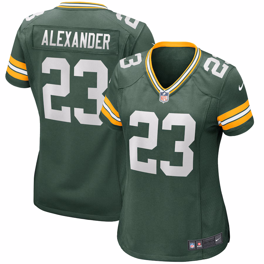 Women's Nike Jaire Alexander Green Green Bay Packers Game Jersey - ujerseystore