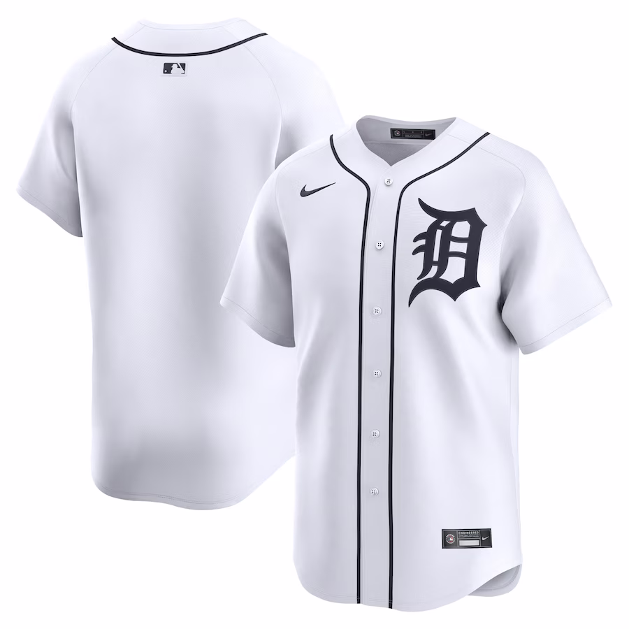 Youth Detroit Tigers Nike White Home Limited Jersey - ujerseystore