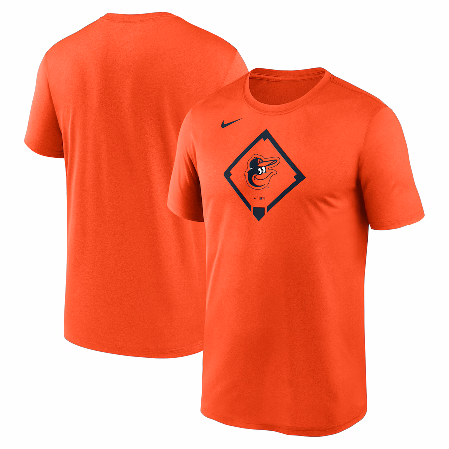 Men's Baltimore Orioles Nike Orange Icon Legend Performance T-Shirt - ujerseystore