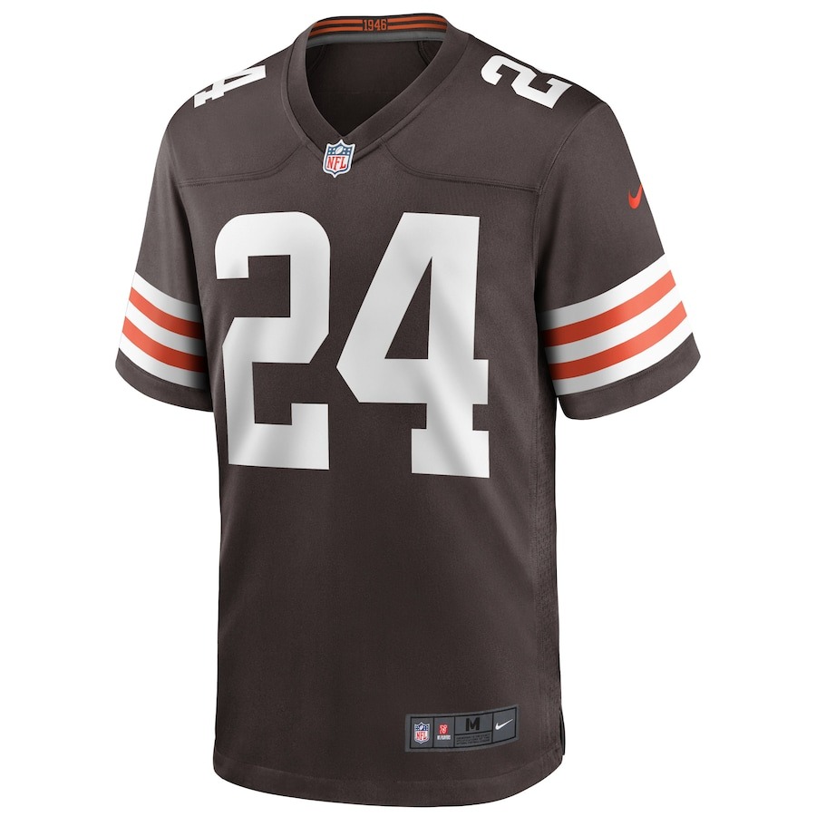 Men's Cleveland Browns Nick Chubb Nike Brown Player Game Jersey - ujerseystore